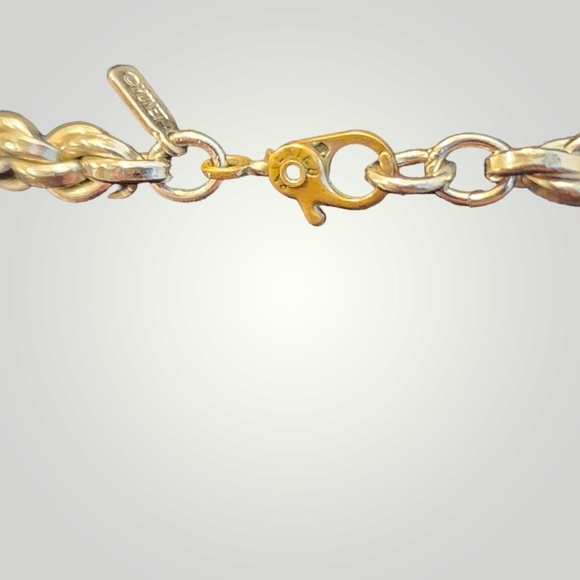Monet Silvertone Twist Chain - Picture 3 of 4